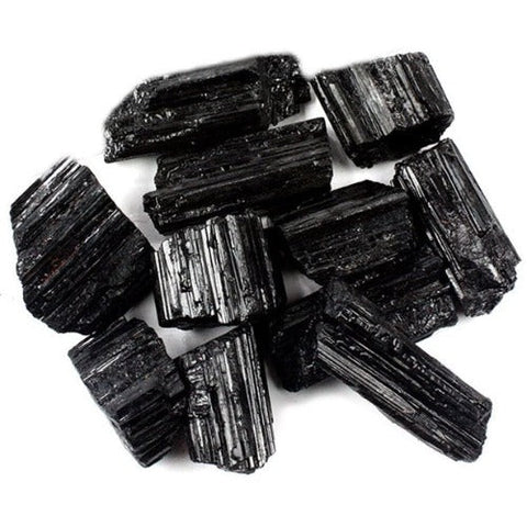 Black Tourmaline Rough Stone