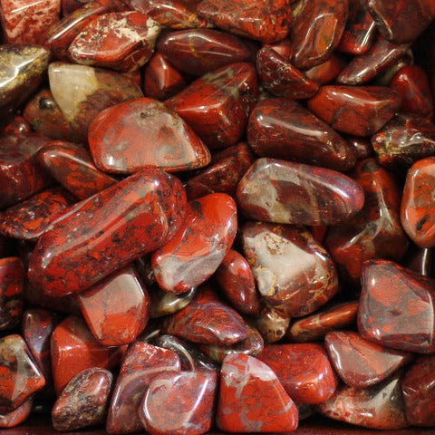 Brecciated Jasper Tumbled Stones