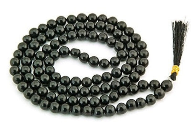 Black Agate Prayer Mala