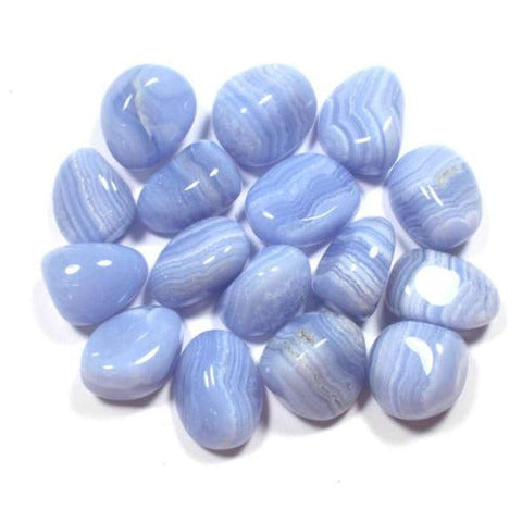 Blue lace Agate Polished Tumbled Stone