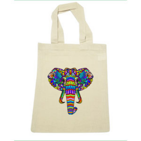 Printed Canvas Totes 14" x 16"