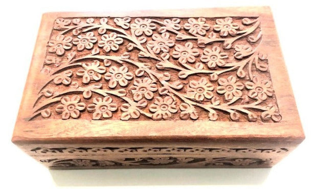 Carved Wooden Box