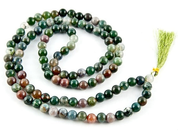 Fancy Jasper Prayer Mala