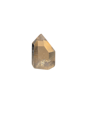 Points de cristal de quartz clair