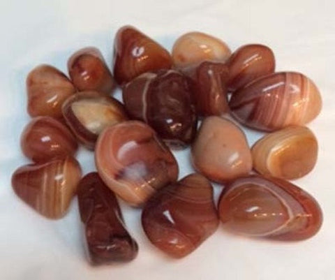 Red Agate Tumbled Stone