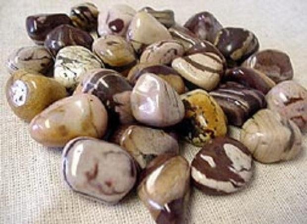 Zebra Jasper Tumbled Stone